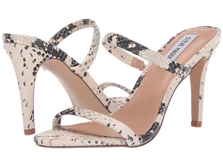 Steve Madden Effortless (natural Snake) Women's Dress Sandals