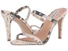 Steve Madden Effortless (natural Snake) Women's Dress Sandals