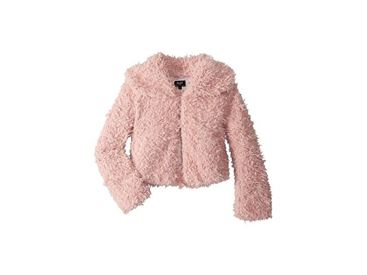 Bardot Junior Lexi Fluffy Jacket (big Kids) (lotus) Girl's Coat
