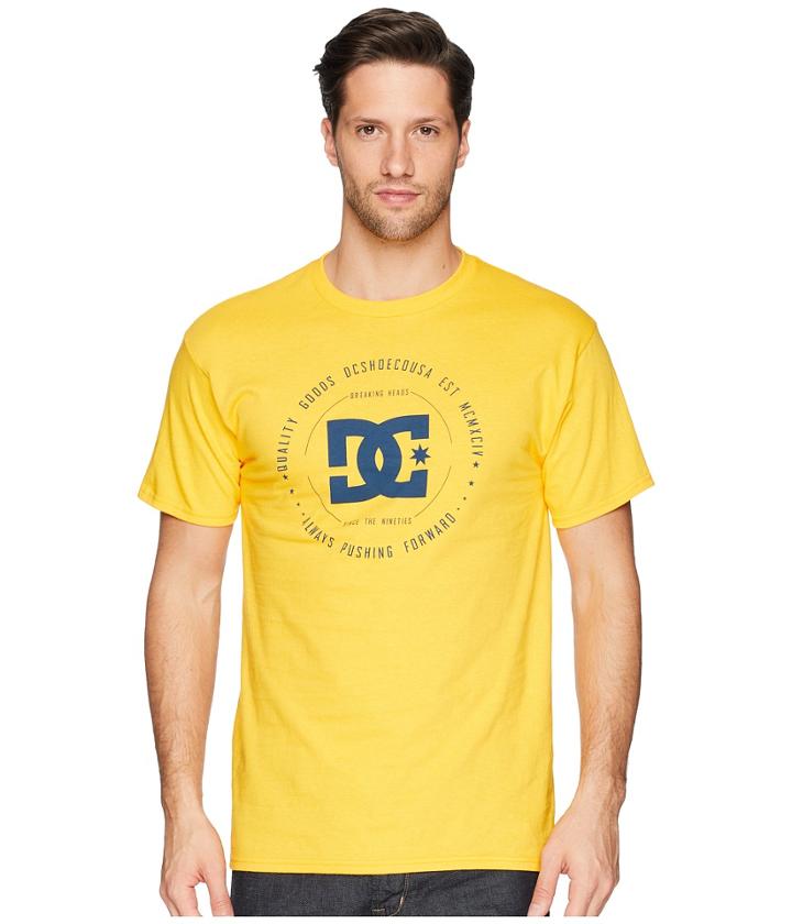 Dc Rebuilt 2 Short Sleeve (old Gold) Men's Clothing
