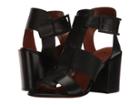 Aquatalia Freesia (black Grainy Calf) Women's Shoes