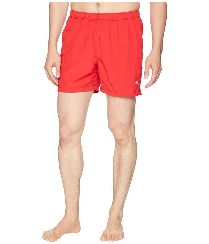 Tommy Bahama Naples Bay Swim Trunk (ribbon Red) Men's Swimwear