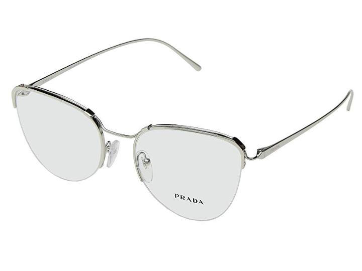 Prada 0pr 60uv (silver) Fashion Sunglasses
