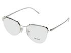 Prada 0pr 60uv (silver) Fashion Sunglasses