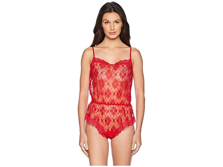Hanky Panky Tatiana Teddy (red) Women's Jumpsuit & Rompers One Piece