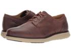 Sebago Smyth Plain Toe (brown Leather) Men's Plain Toe Shoes