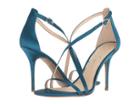 Jessica Simpson Aisha (teal Lagoon Crytal Satin) Women's Shoes