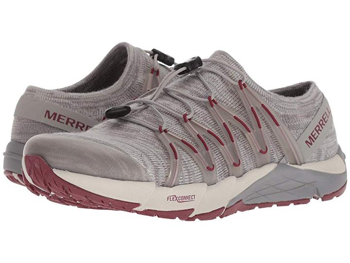 Merrell Bare Access Flex Knit Wool (light Grey) Women's Shoes