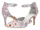 Bandolino Ginata (lilac Enchanted Floral Matte Satin) Women's Sandals