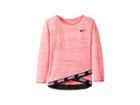 Nike Kids Dri-fit Sport Essentials Crossover Tunic (little Kids) (racer Pink) Girl's Clothing
