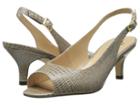 J. Renee Classie (taupe) Women's Sling Back Shoes