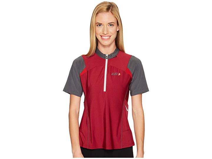 Louis Garneau Epic Cycling Jersey (rhubarb/iron Gray) Women's Clothing
