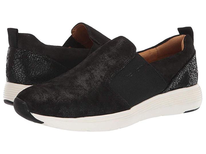 Comfortiva Nicole (black Distressed Foil Suede/break) Women's  Shoes