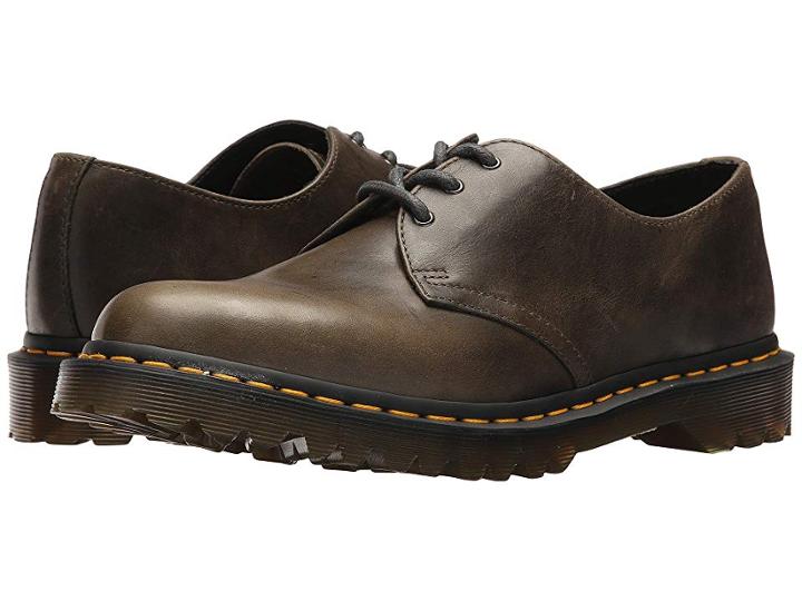 Dr. Martens 1461 Orleans (dark Taupe Orleans) Men's Shoes