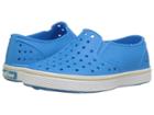 Native Kids Shoes Miles Slip-on (toddler/little Kid) (wave Blue/shell White) Kids Shoes