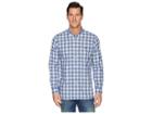 Polo Ralph Lauren Button Down Poplin Sport Shirt In Classic Fit (royal Blue/canary Multi) Men's Clothing