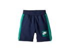 Nike Kids Air Knit Shorts (toddler) (deep Blue) Boy's Shorts