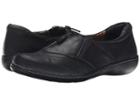 Soft Style Jennica (black Tumbled Leather) Women's Flat Shoes
