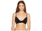 Seafolly Wrap Front Bralette Top (black) Women's Swimwear