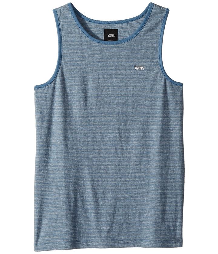 Vans Kids Balboa Ii Tank Top (big Kids) (copen Blue) Boy's Sleeveless