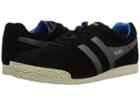 Gola Harrier (black/grey/blue) Men's  Shoes