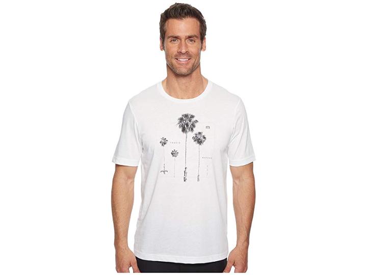 Travismathew Play Hard Tee (white) Men's T Shirt