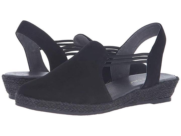 David Tate Nelly (black) Women's Sandals