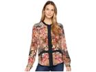 Tolani Adele Long Sleeve Blouse (floral Patch) Women's Blouse