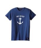 Toobydoo Short Sleeve Graphic T-shirt (infant/toddler/little Kids/big Kids) (navy/anchor) Boy's T Shirt