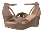 Cl By Laundry Devin (dusty Taupe Super Suede) Women's Wedge Shoes