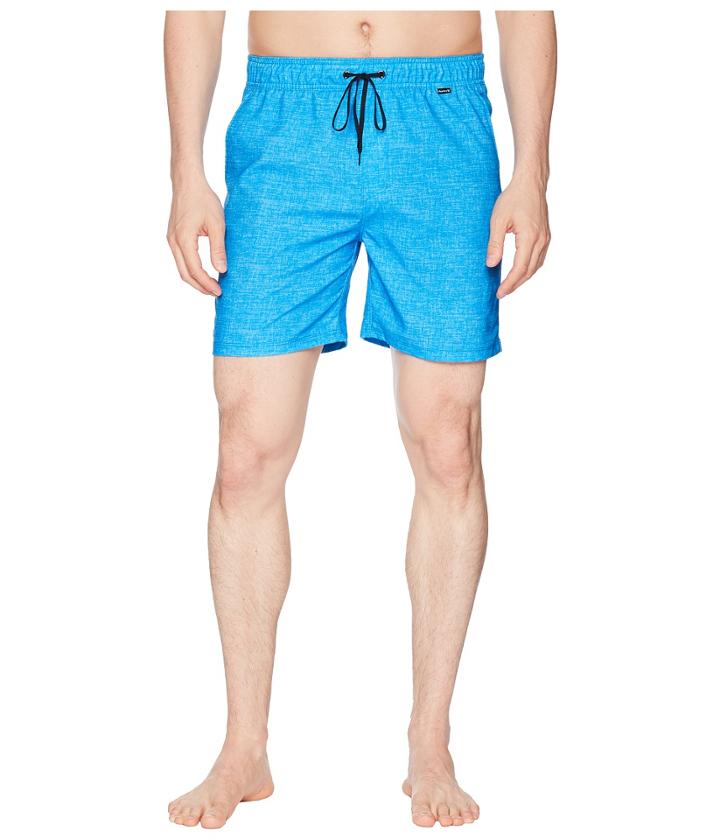 Hurley Heather Volley Shorts 17 (photo Blue) Men's Swimwear