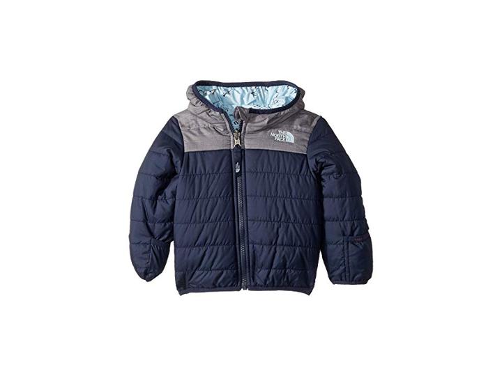 The North Face Kids Reversible Perrito Jacket (infant) (cosmic Blue) Kid's Coat