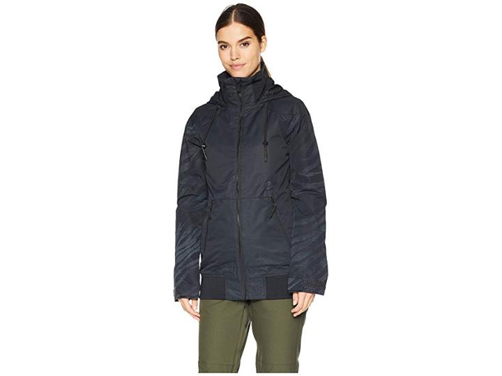 Volcom Snow Meadow Insulated Jacket (black) Women's Coat