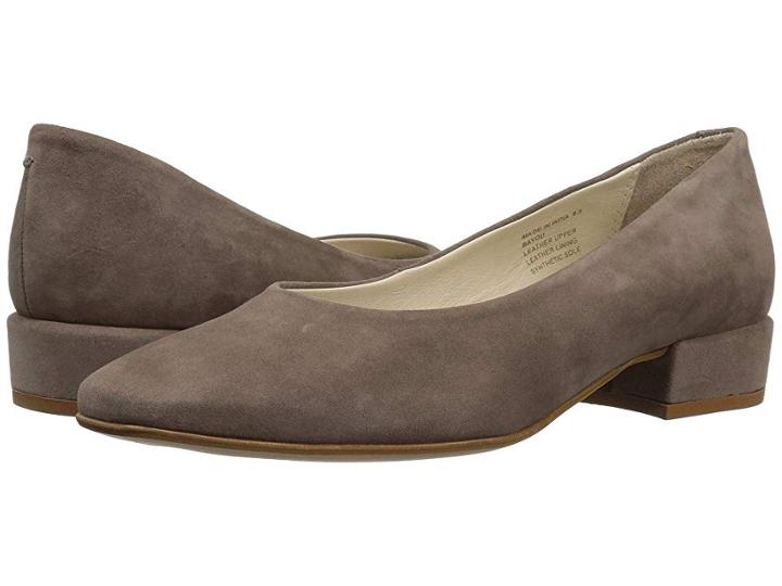Kenneth Cole New York Bayou (taupe Suede) Women's 1-2 Inch Heel Shoes