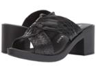 Melissa Shoes X Baja East Python Heel (black) Women's Shoes
