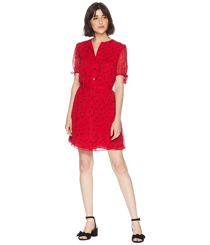 Juicy Couture Charlotte Floral Flirty Dress (ditsy Floral) Women's Dress