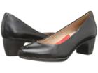 Softwalk Imperial (black Burnished Soft Kid) Women's 1-2 Inch Heel Shoes