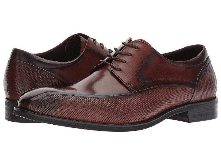 Kenneth Cole New York Tyrie Lace-up (cognac) Men's Plain Toe Shoes