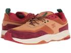 Dc E. Tribeka (burgundy/tan) Men's Skate Shoes