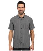 Jack O'neill Ford Wovens (black) Men's Short Sleeve Button Up