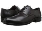 Ecco Harold Plain Toe Tie (black) Men's Plain Toe Shoes