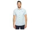 Kenneth Cole Sportswear Short Sleeve Stretch Ripstop Shirt (haze) Men's Clothing