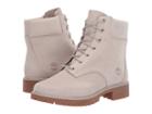 Timberland Jayne 6 Waterproof Boot (light Taupe Nubuck) Women's Lace-up Boots