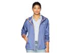 Columbia Tidal Windbreaker (bluebell/faded Peach) Women's Coat