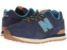 New Balance Kids Pc574v1 (little Kid) (pigment/cadet) Kids Shoes