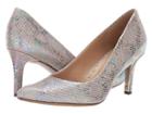 Naturalizer Natalie (silver Iridescent Snake) Women's Wedge Shoes
