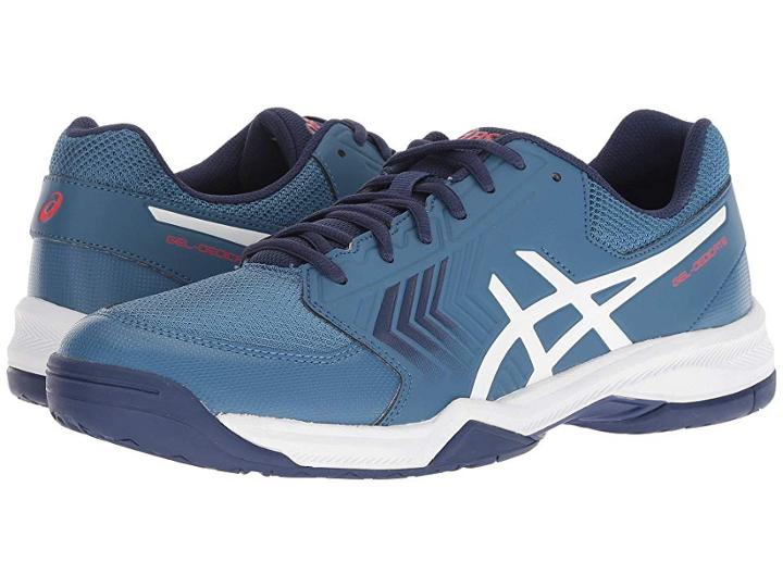 Asics Gel-dedicate 5 (azure/white) Men's Tennis Shoes