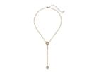 Marchesa 16 In Long Y-neck Necklace (gold/gold Tonal) Necklace