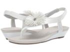 Anne Klein Isotta Wedge Sandal (cream) Women's Sandals