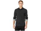 Kenneth Cole New York Dynamic Button Up Shirt (black) Men's Clothing